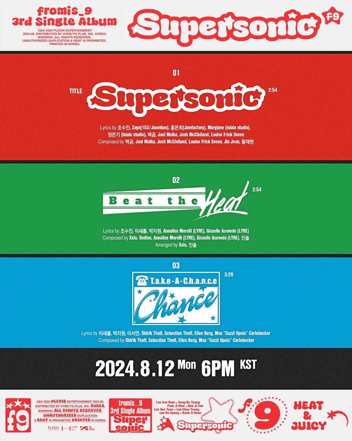 프로미스나인 Supersonic