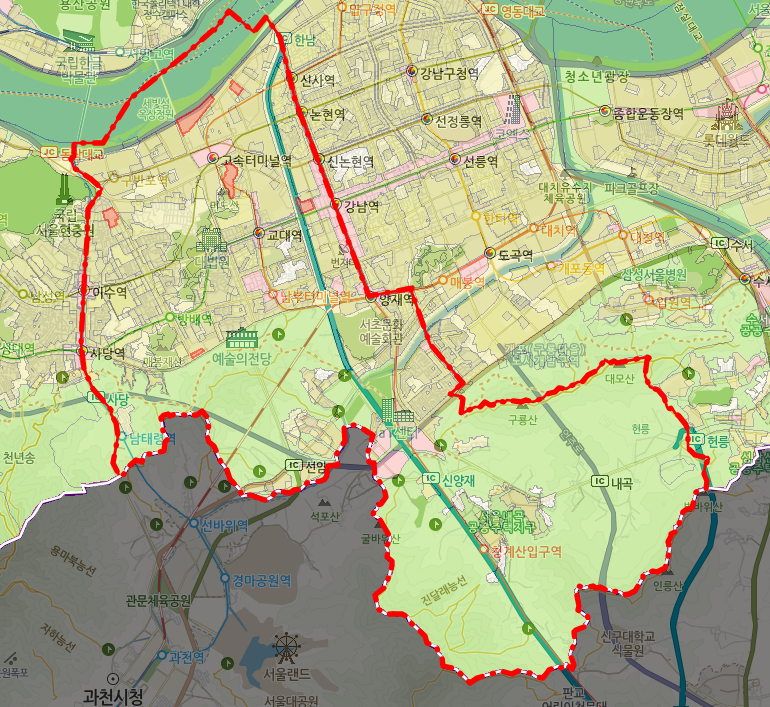 서초구 상업지역