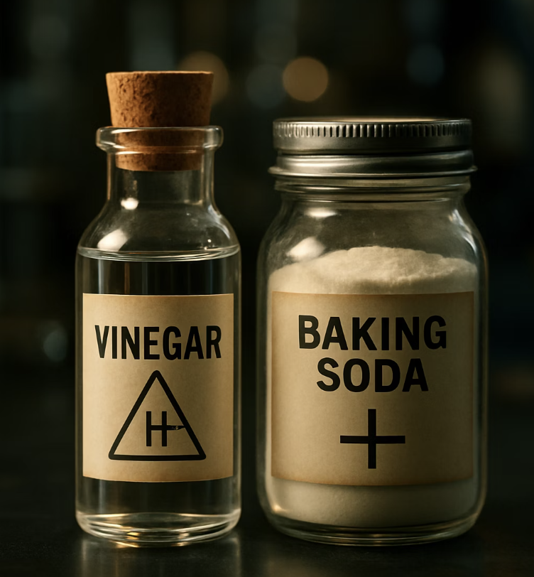 서로 다른 두 친구, 산성과 염기성