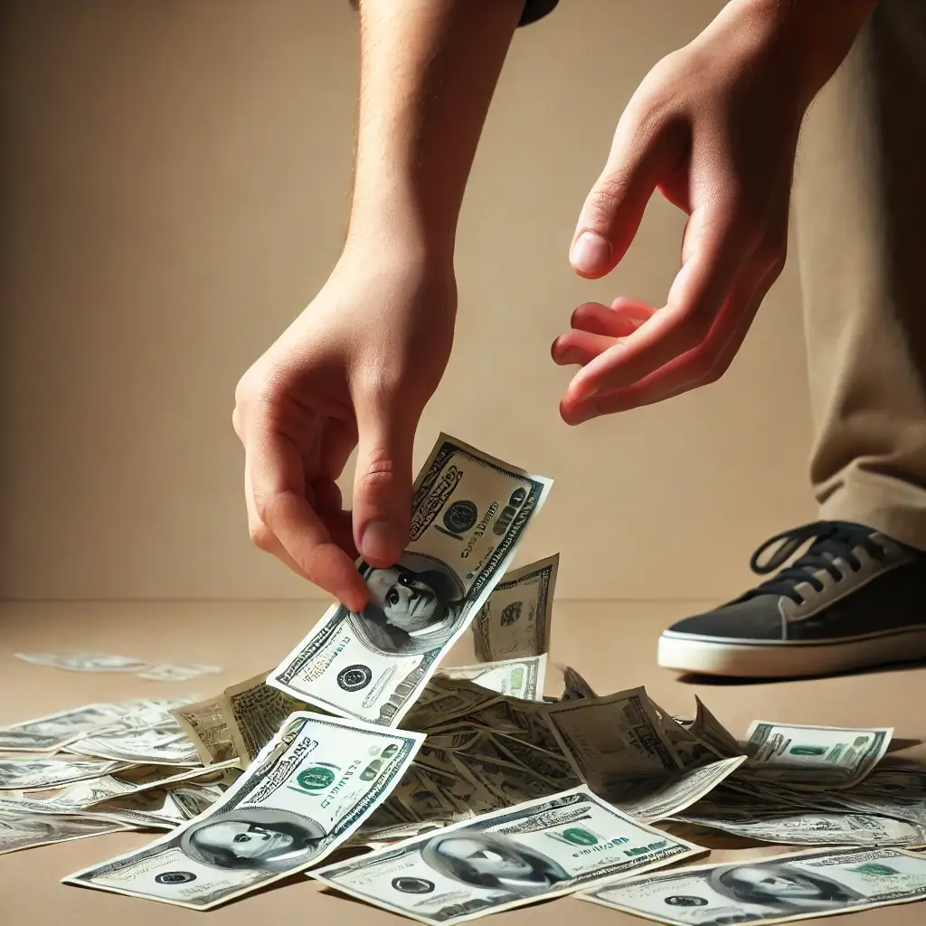 돈을 줍는 꿈 해몽