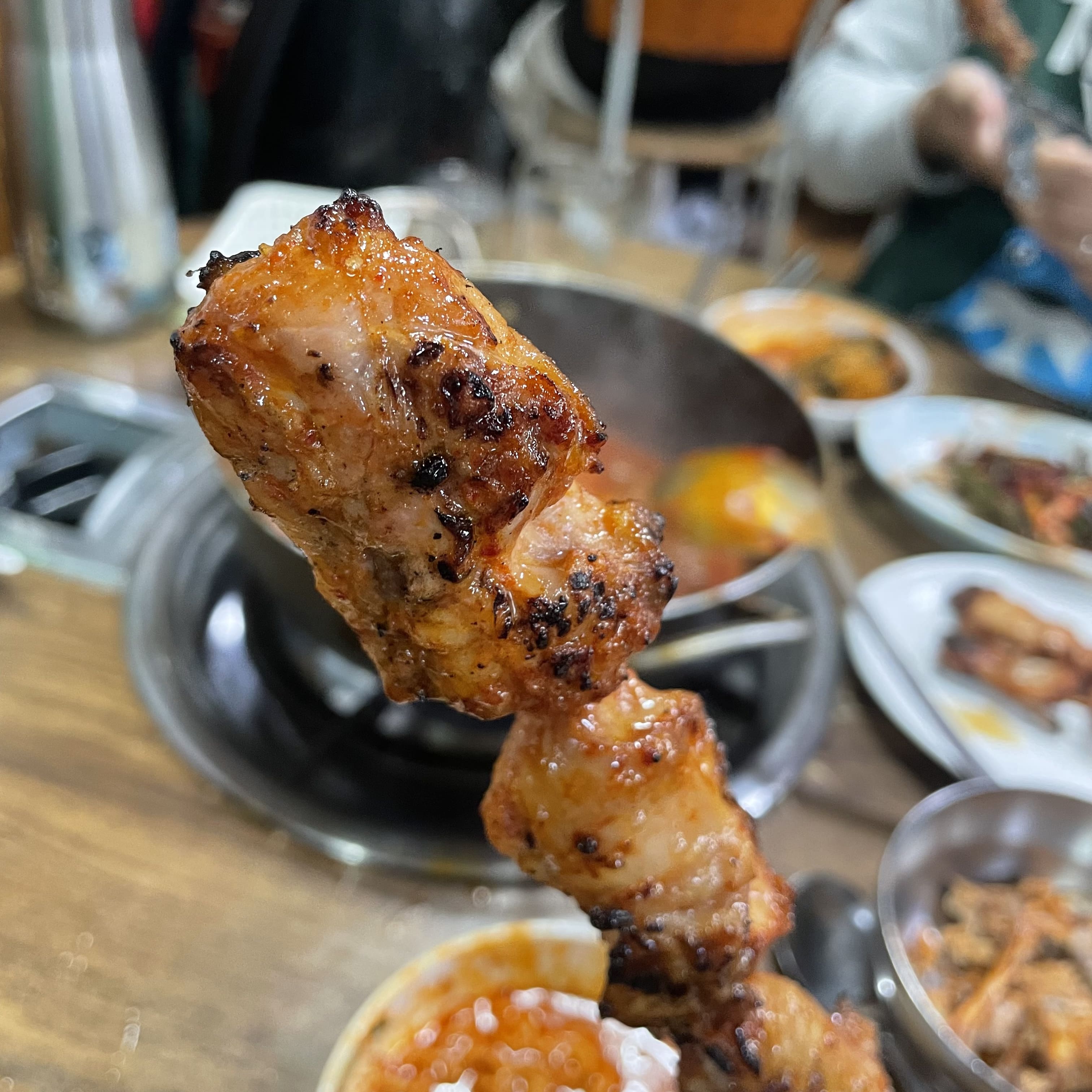 호수집 닭꼬치