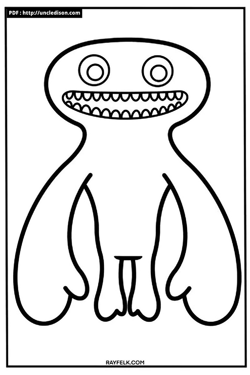 반반유치원 색칠공부 도안