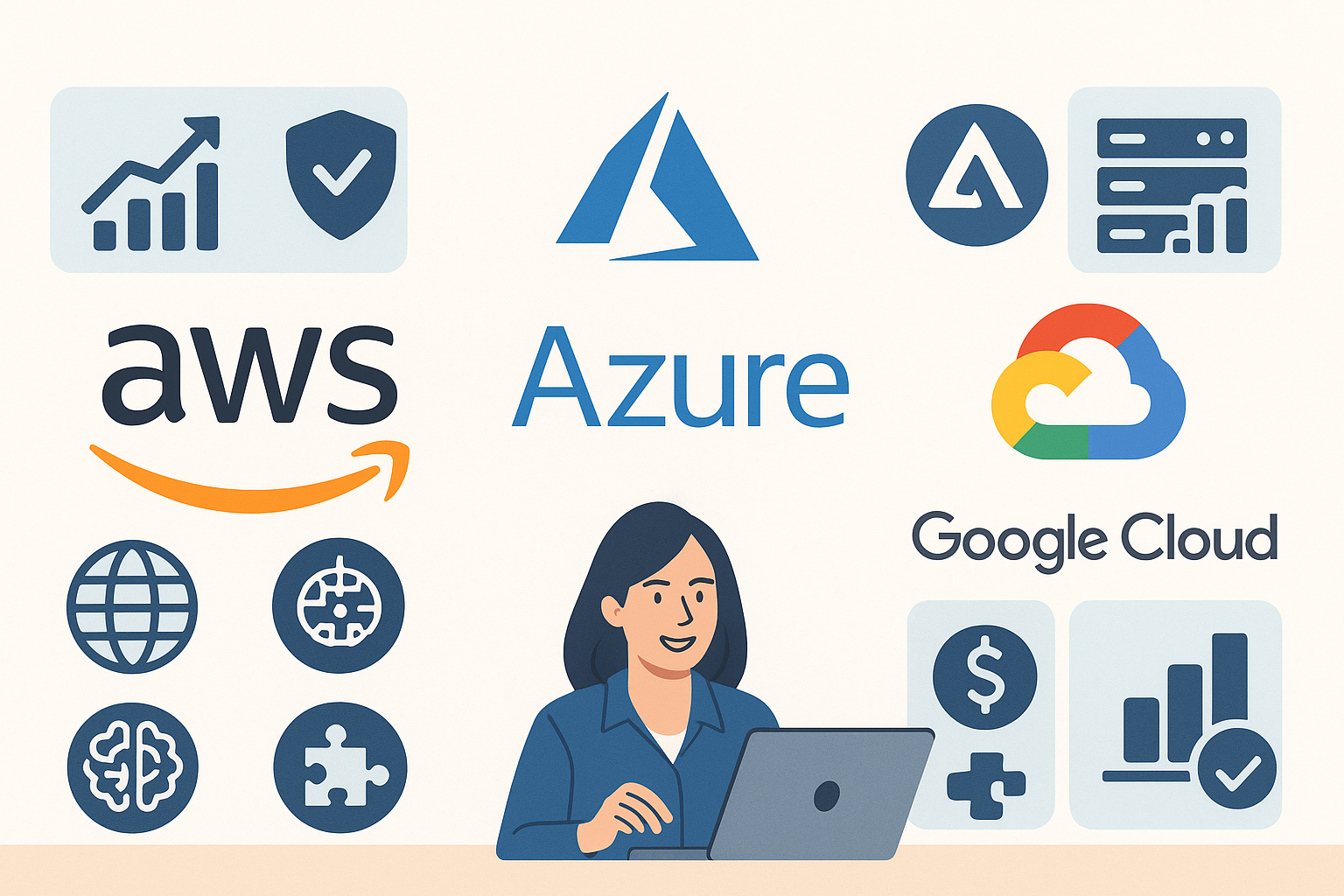 클라우드 시장의 주력 기업