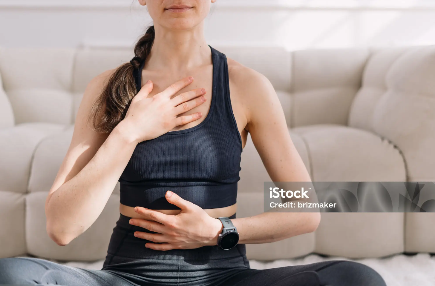 아침 기상 후 5~10분 명상 + 복식호흡