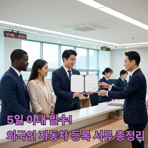 외국인 자동차 명의 이전 완벽 정리: 서류부터 취득세까지