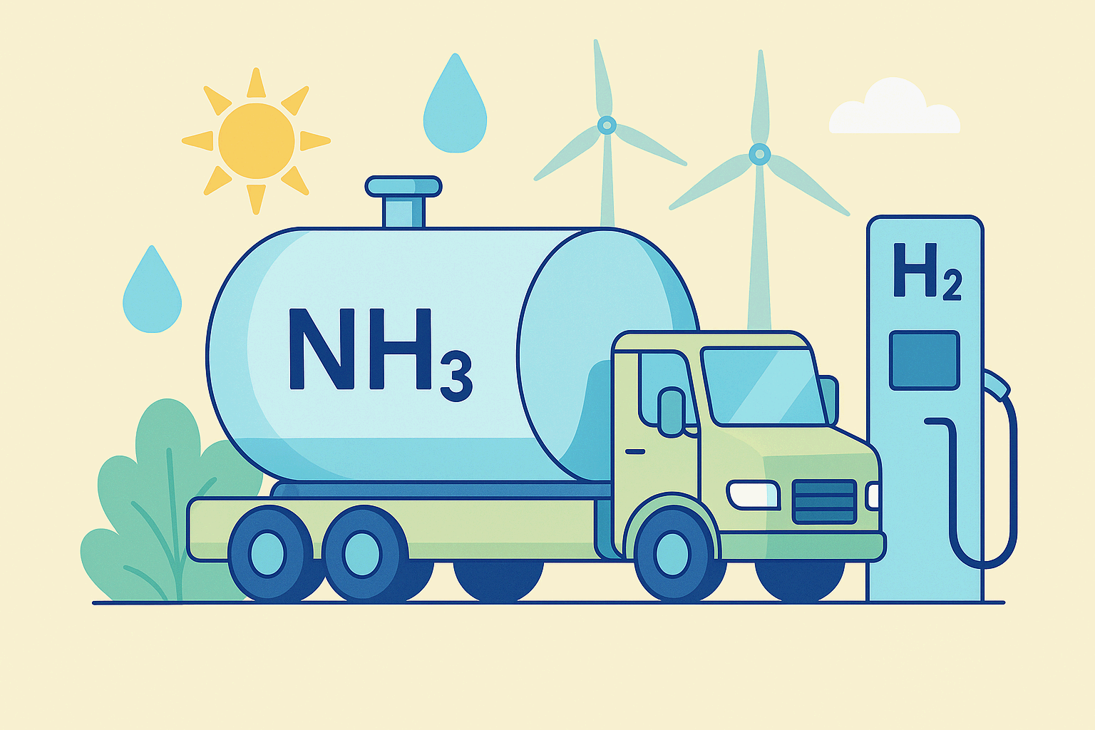 암모니아 기반 수소 운송 기술