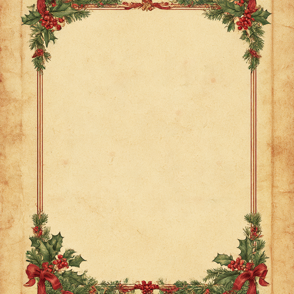 크리스마스 편지지 프린트해서 쓰세요