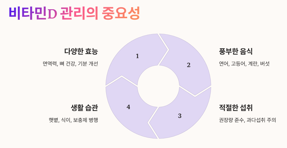 비타민D 관리의 중요성