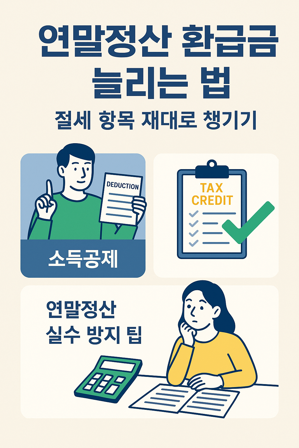 연말정산 환급금 늘리는 법: 절세 항목 제대로 챙기기