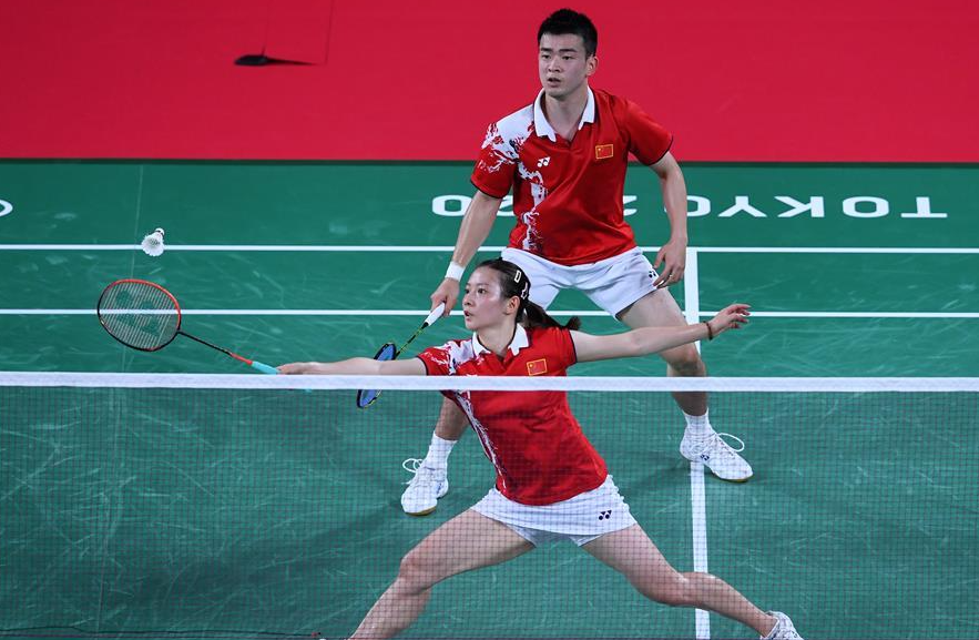 혼합복식 경기 사진