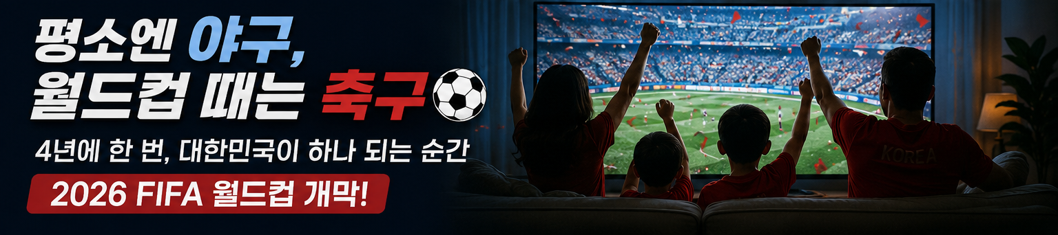 프로야구와 월드컵, 야구와 축구 ㅣ AI 제작