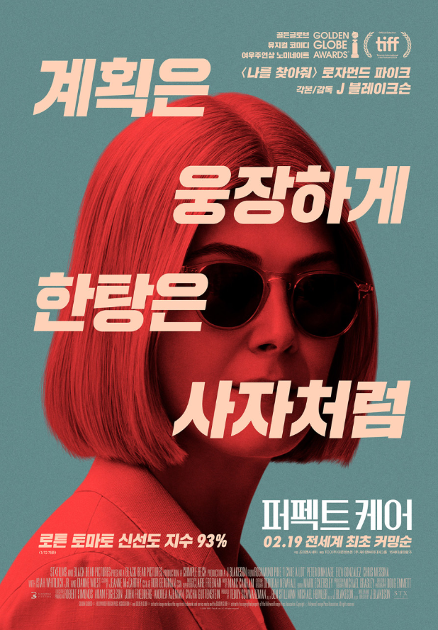 퍼펙트 케어 영화 포스터