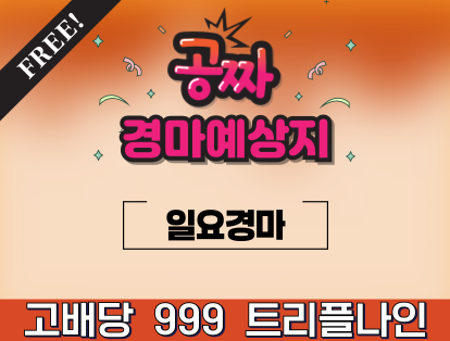 트리플나인 경마 예상지 금요경마 토요경마 일요경마 고배당 삼복승 무료예상 무료마번 대박적중