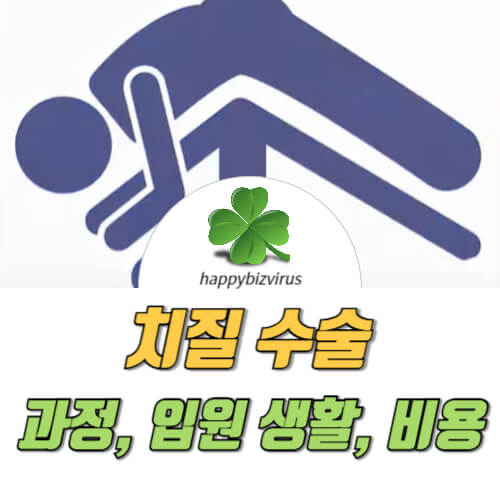 치질 수술 과정과 입원기간 생활, 수술 비용 썸네일 이미지