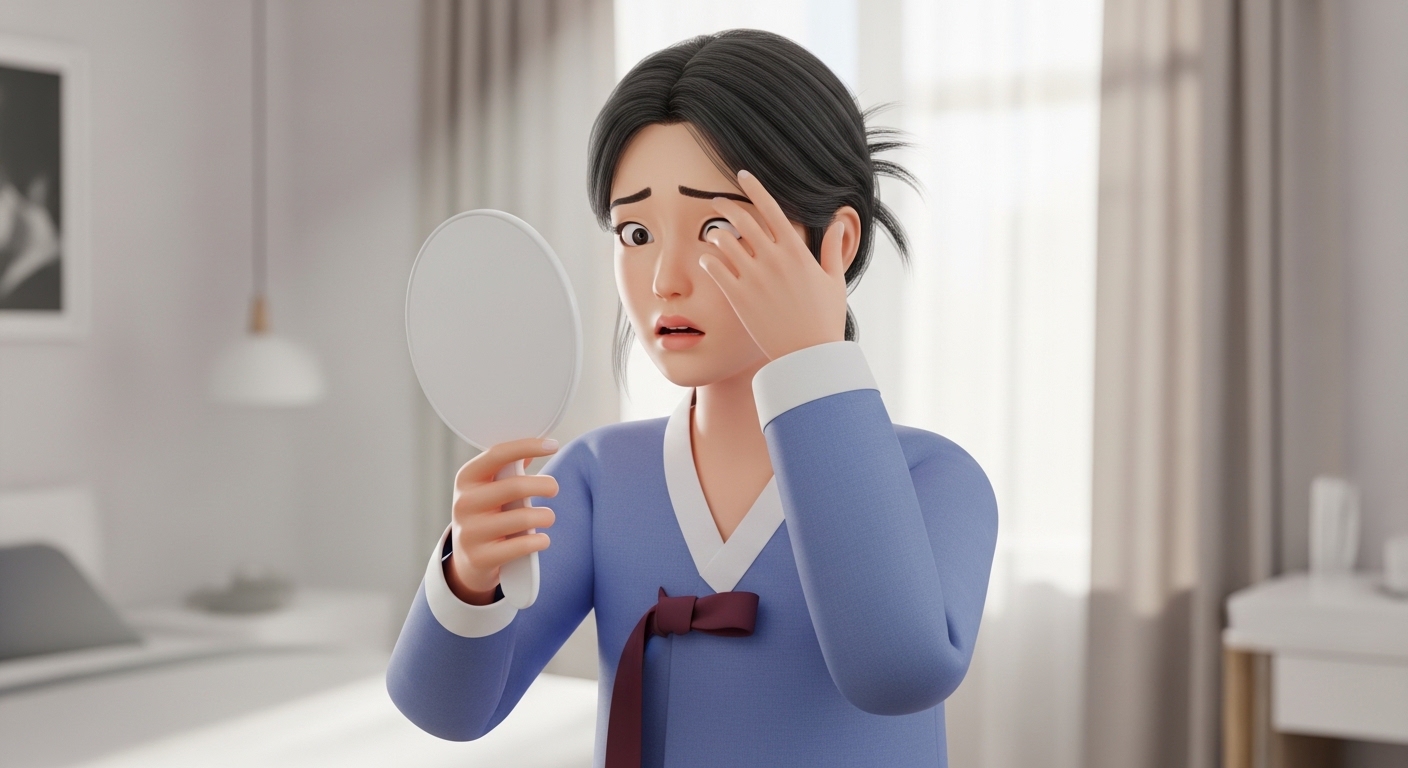 재수술&amp;#44; 소세지눈