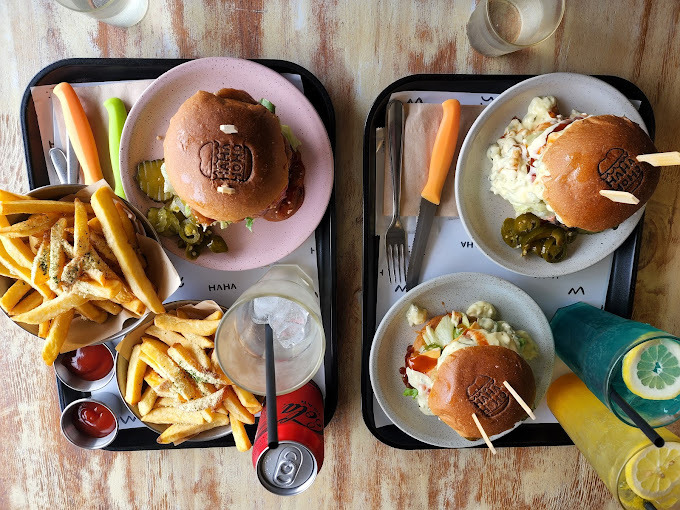 제주 우도 수제버거 '하하호호'