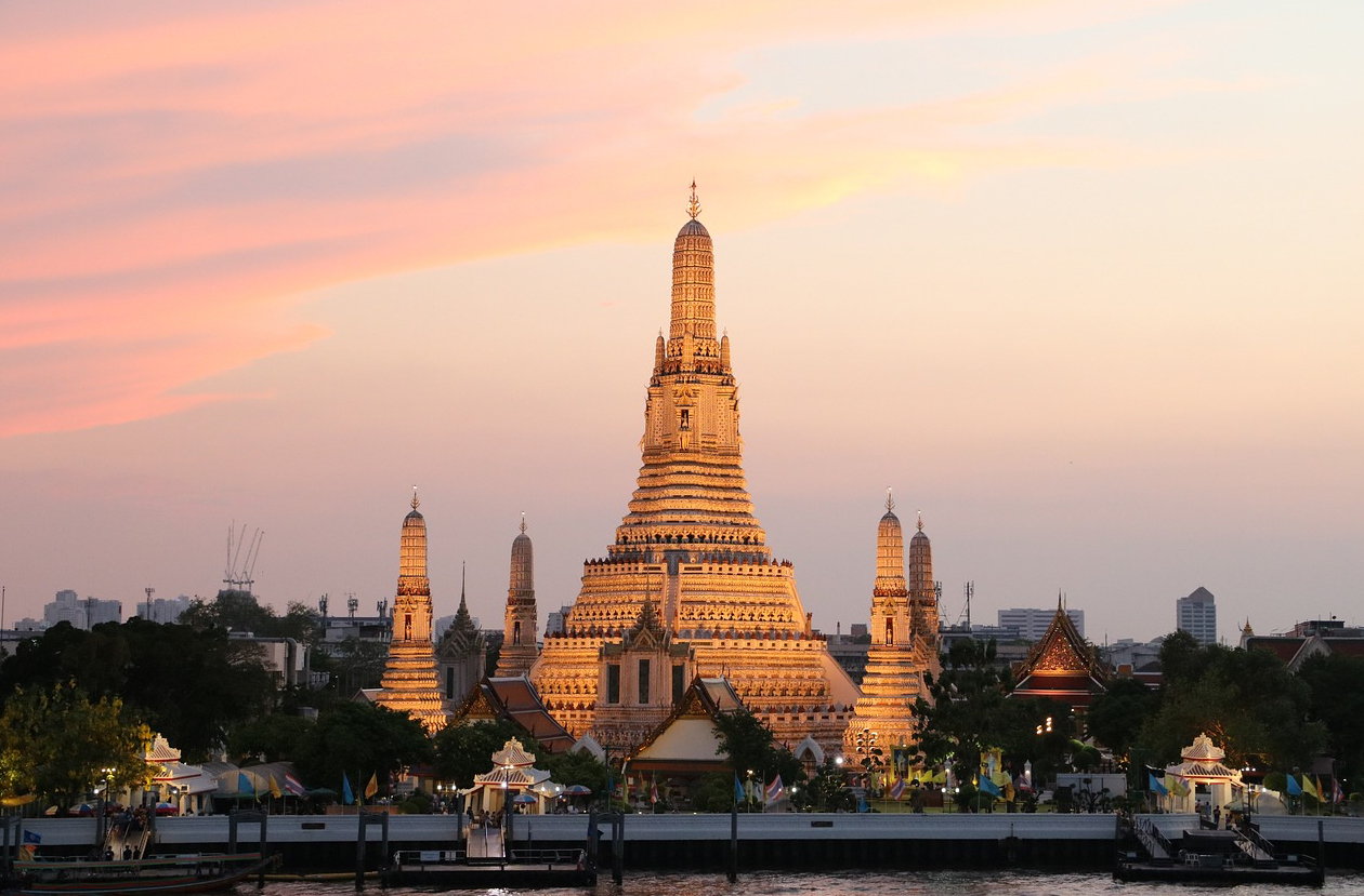 왓 아룬 사원 사진