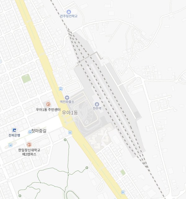 전주역 위치
