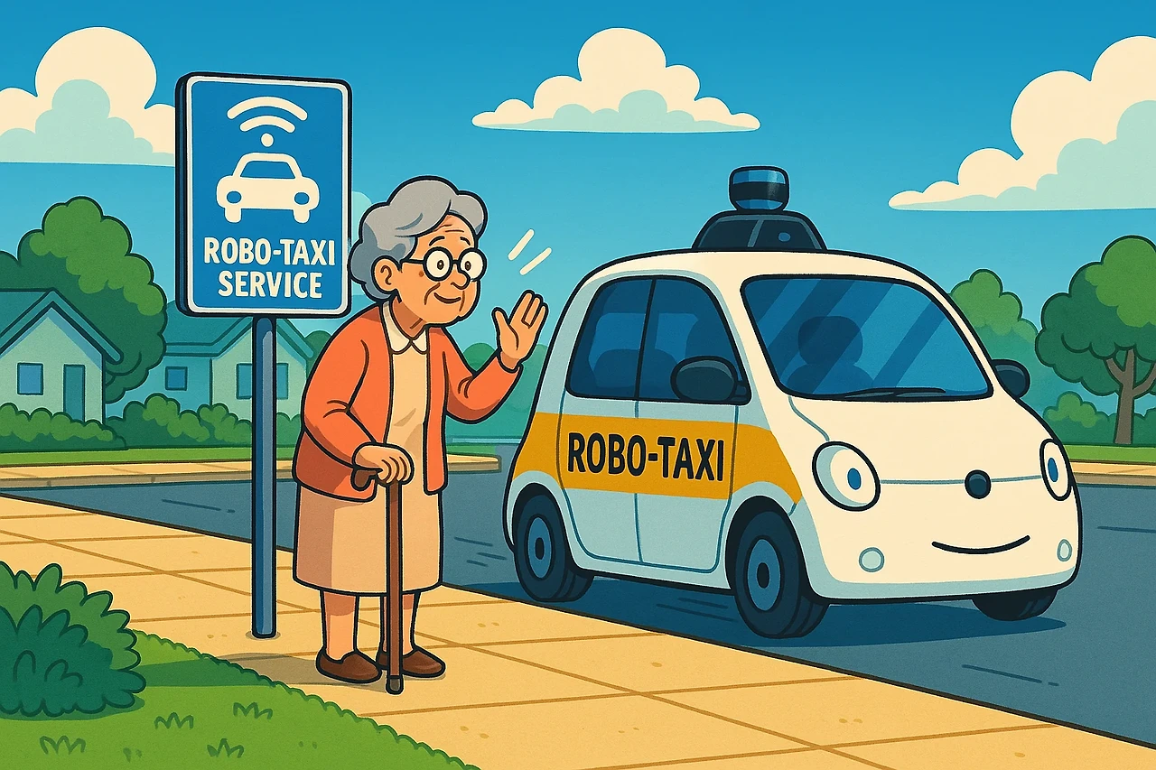 로보택시 시니어 서비스 가능할까? 관련 이미지