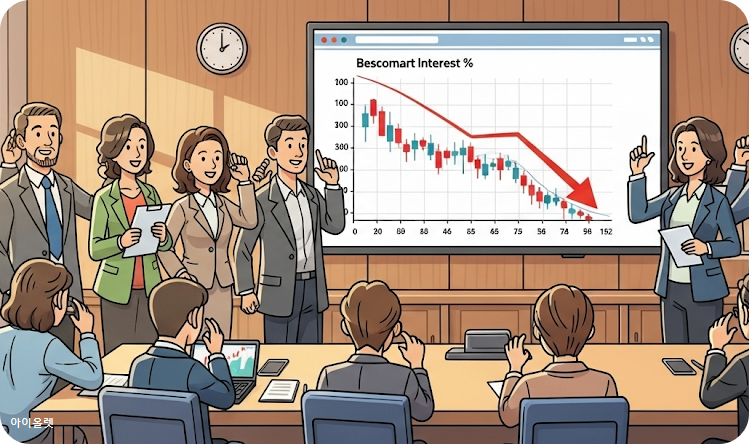 금리 인하 기대 확산 장면