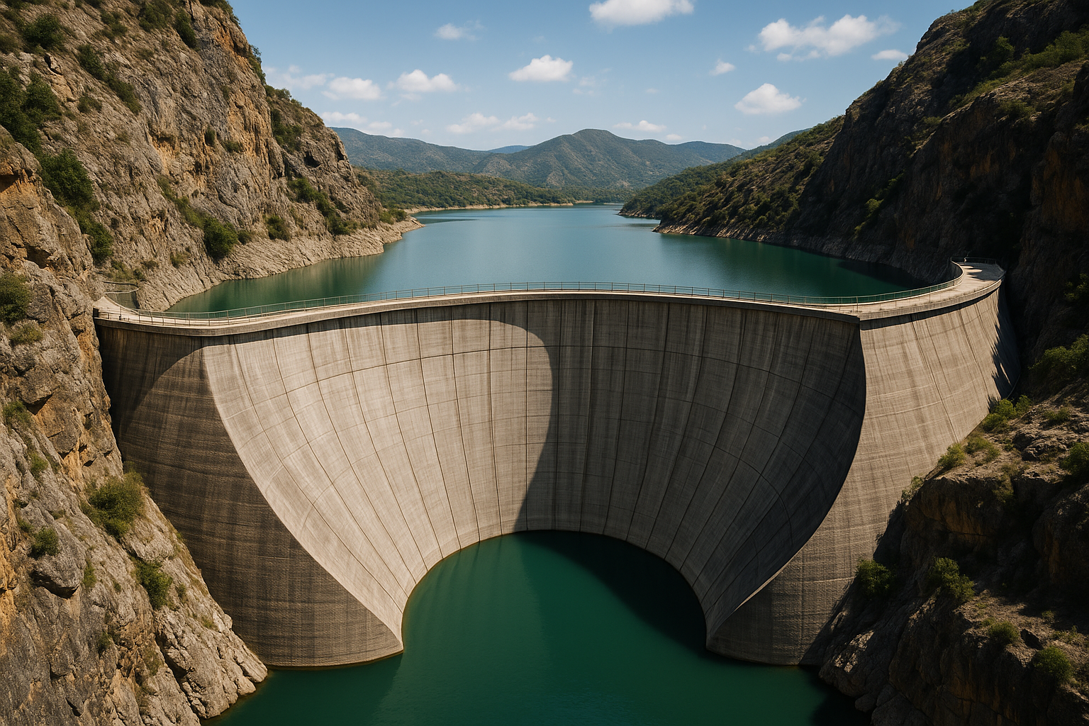 아치댐 관련 사진