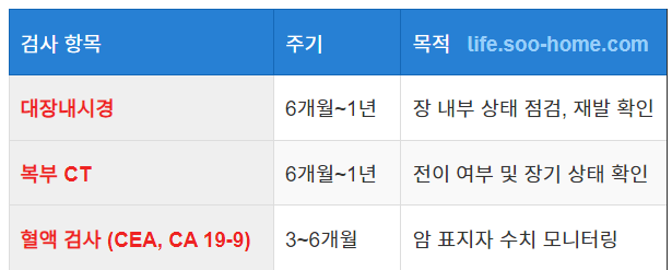 정기적인 검진