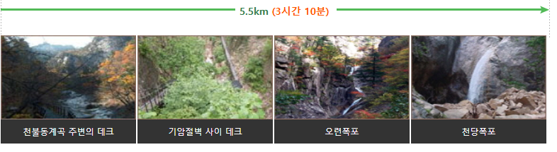 설악산 대청봉 한계령 코스 소요시간 등산 정보