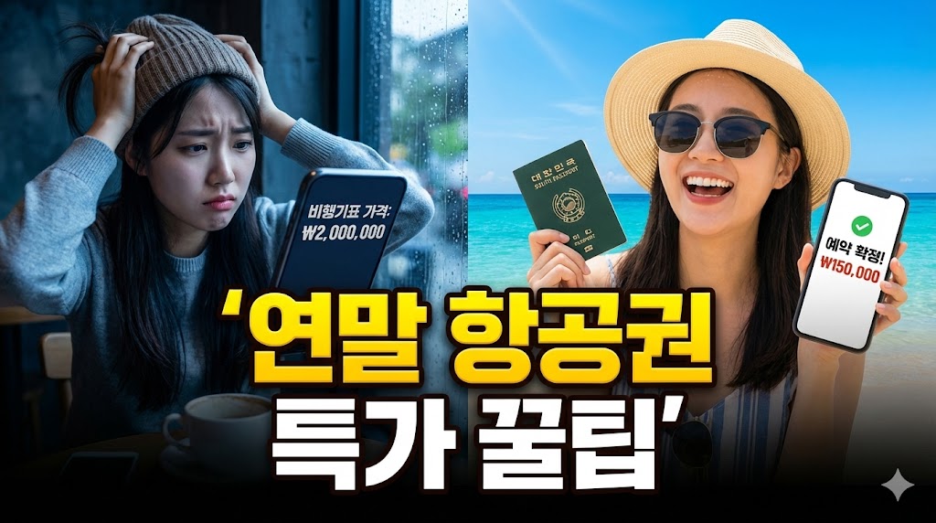 연말 항공권 특가 꿀팁