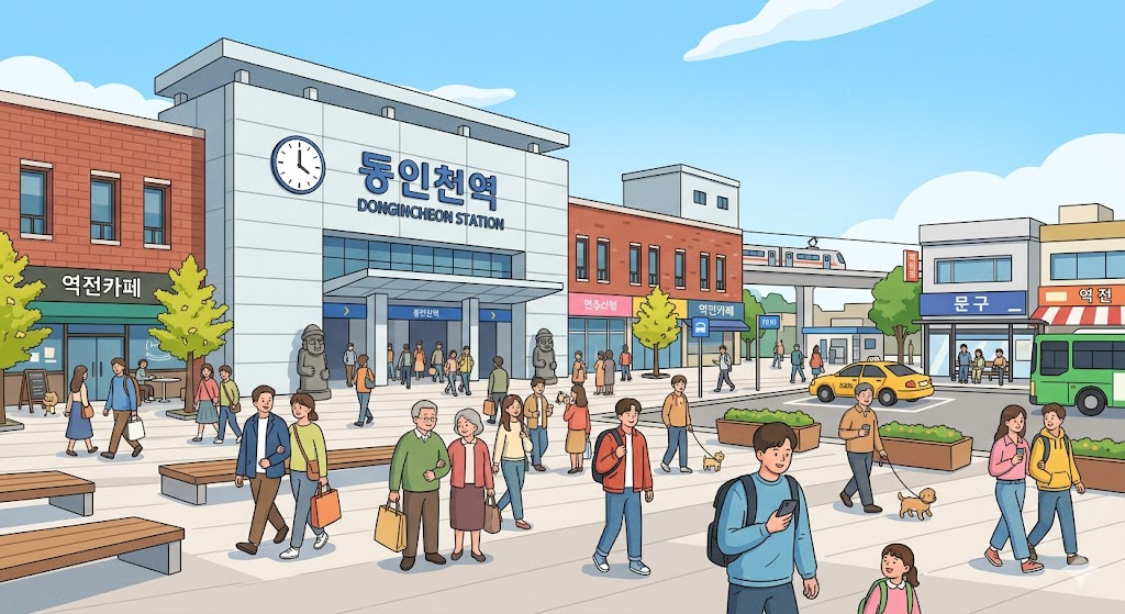 동인천역 용산행 특급 급행 전철 시간표