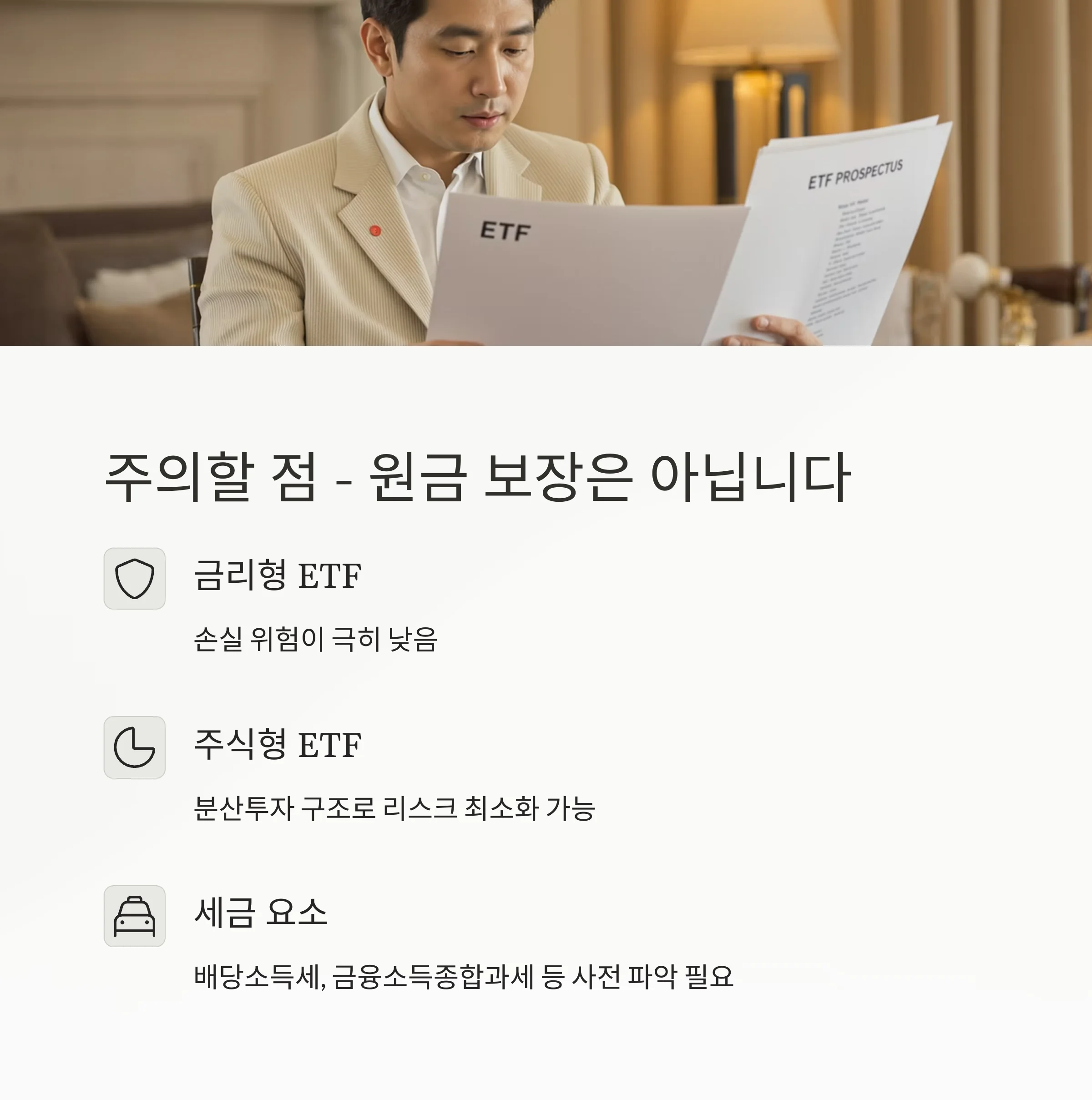 예적금 대신 ETF를 선택