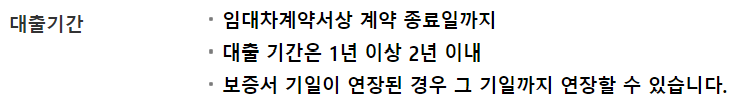 우리은행 전세자금대출