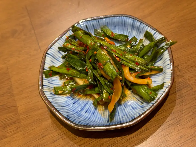 세이진토리파이탄 사이드 파김치 사진