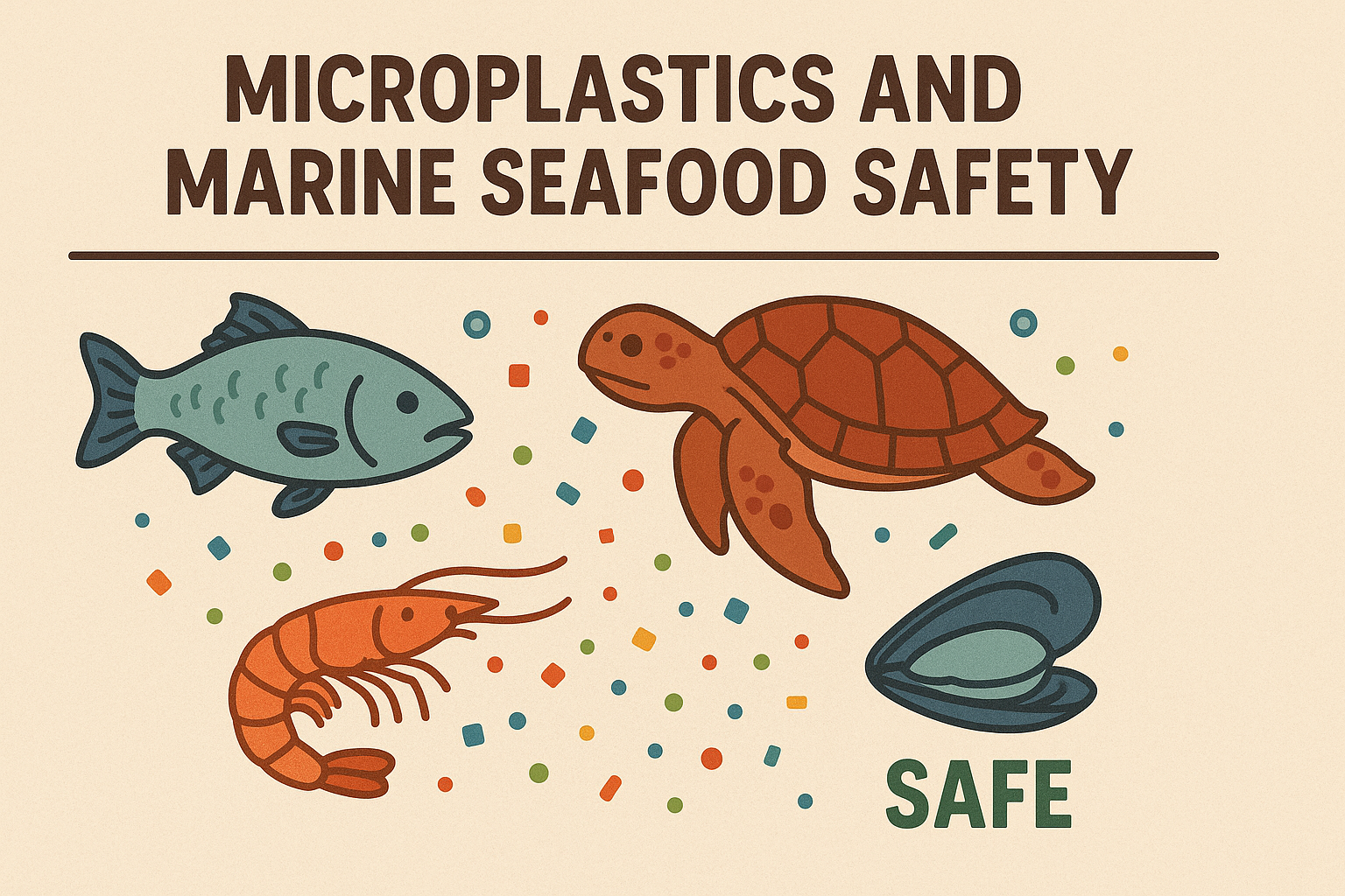 해산물 미세플라스틱 해양 안전성