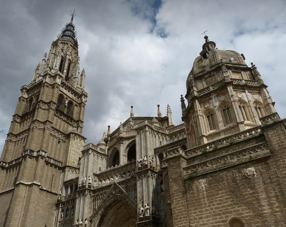 스페인 톨레도 성당 전경 사진