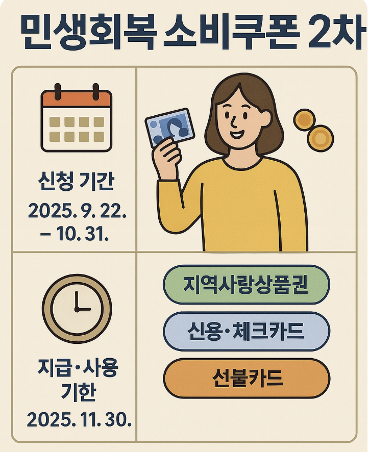 민생회복 소비쿠폰 2차