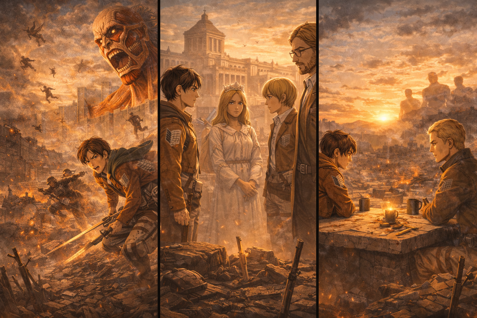 진격의 거인 변화와 서사의 진화