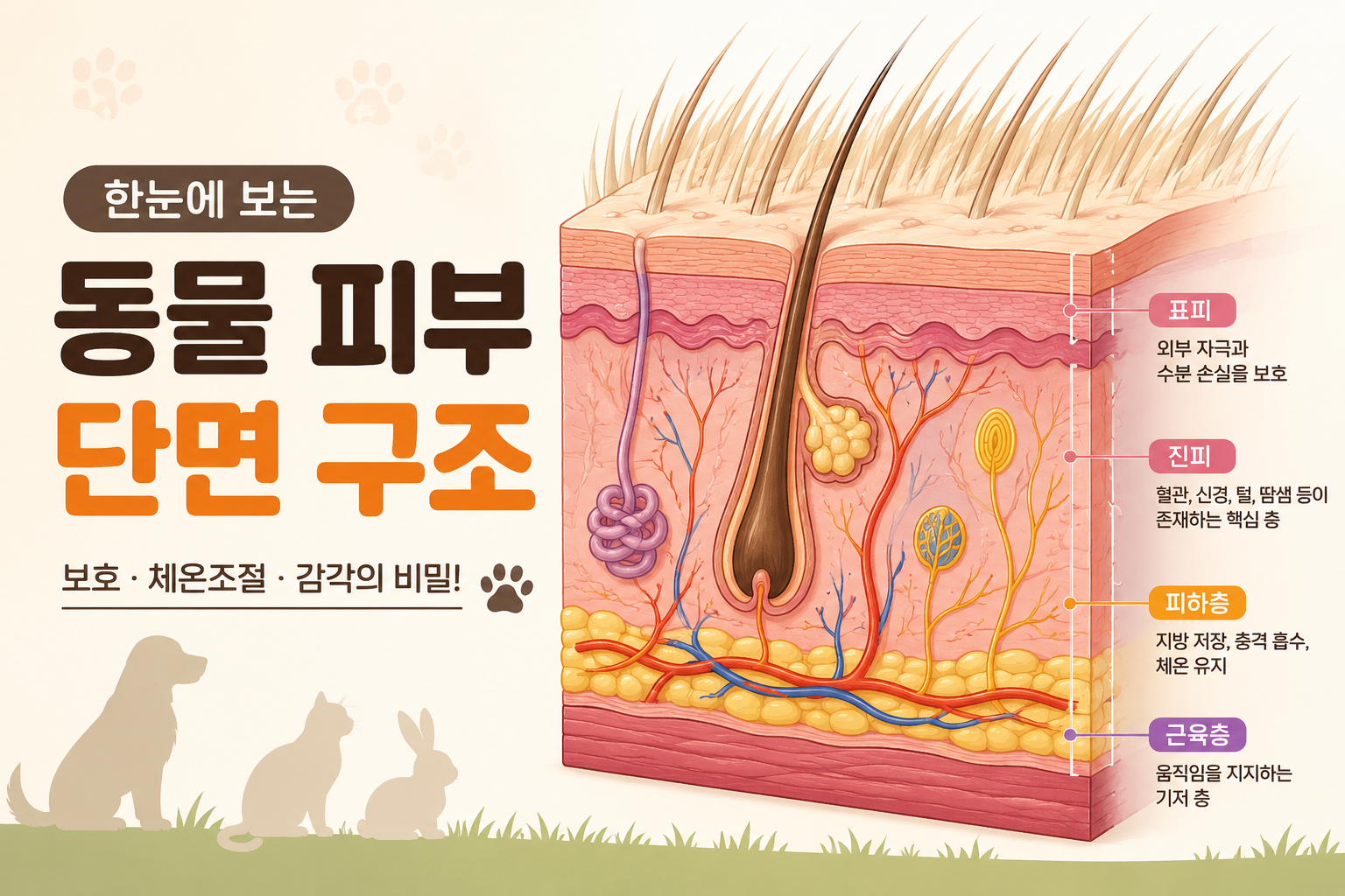 주토피아를 향장학으로 보면 보이는 것들-동물피부와 피부과학