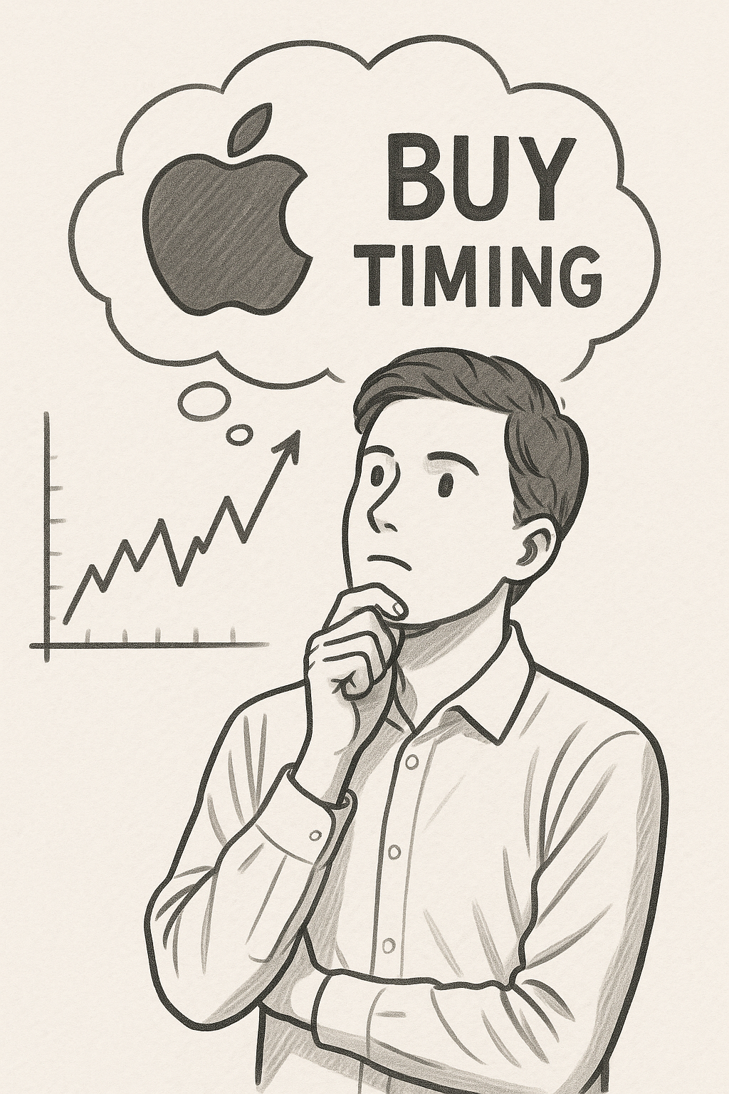 애플 주식의 매수 타이밍 관련 이미지