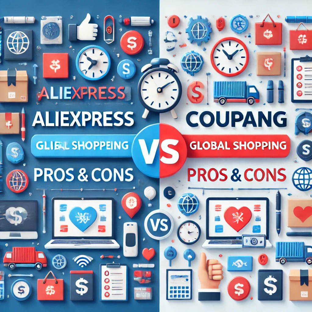 알리익스프레스 vs 쿠팡 글로벌1
