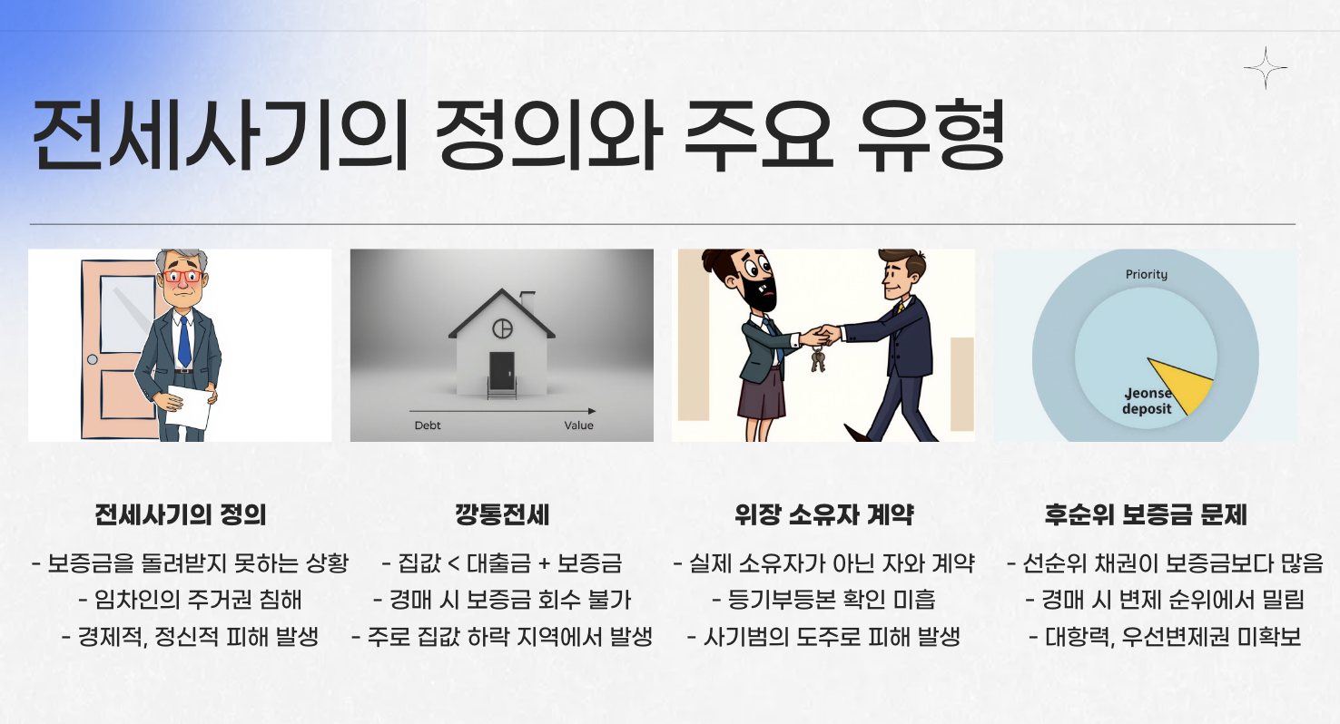 전세사기의 정의와 유형