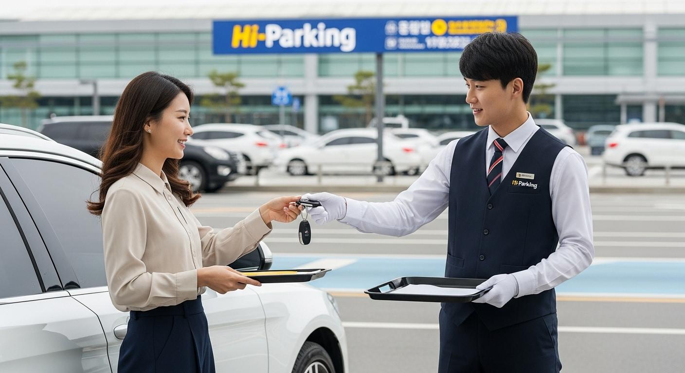 인천공항 주차대행 하이파킹