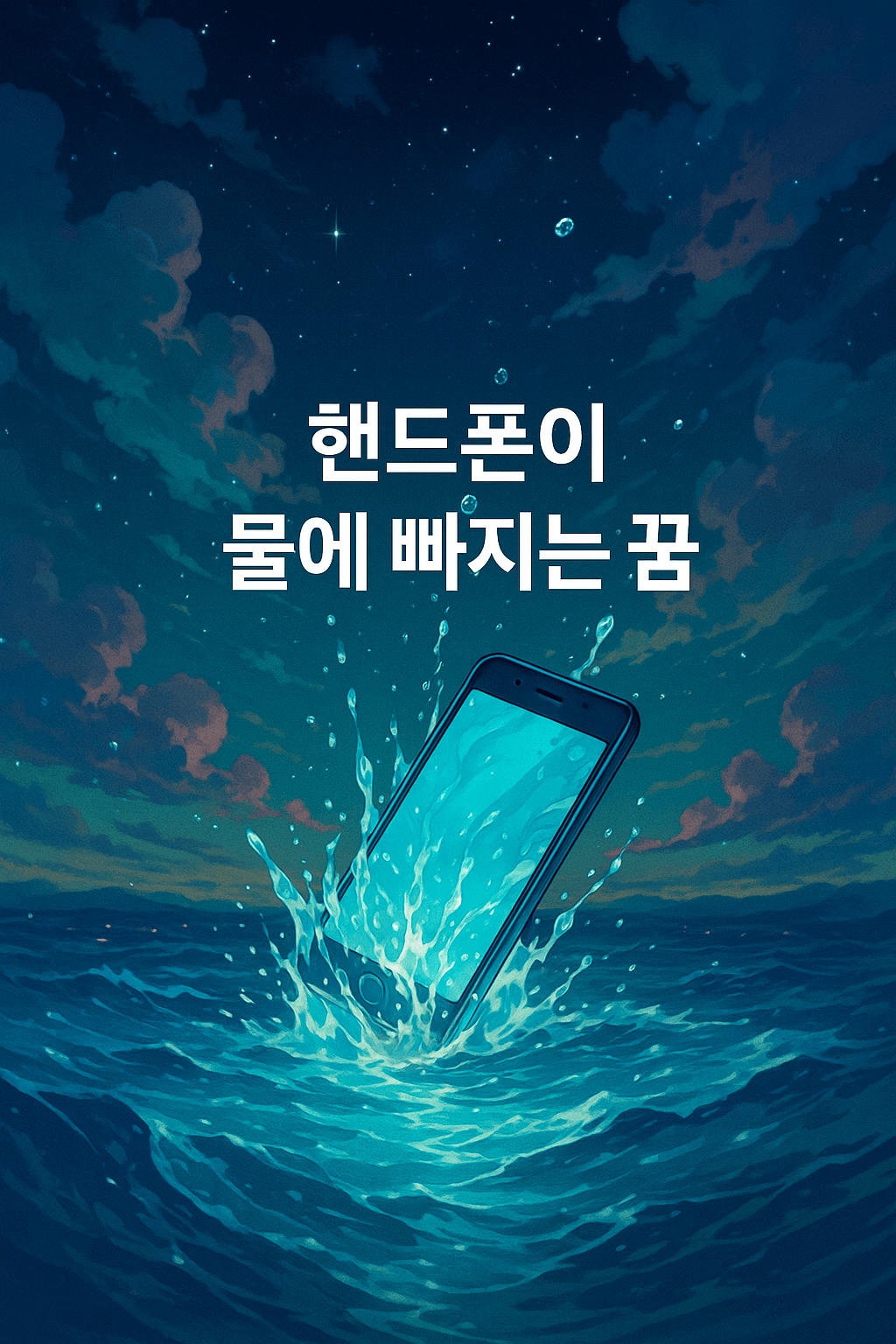 핸드폰이 물에 빠지는 꿈