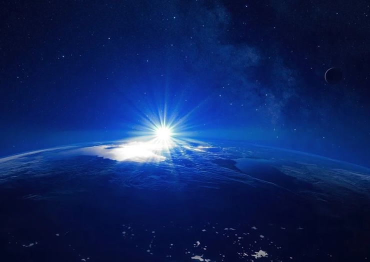 우주에서-바라-보는-지구