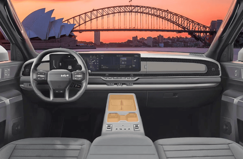 기아 타스만 실내 예상 (출처 방구석 디자이너)