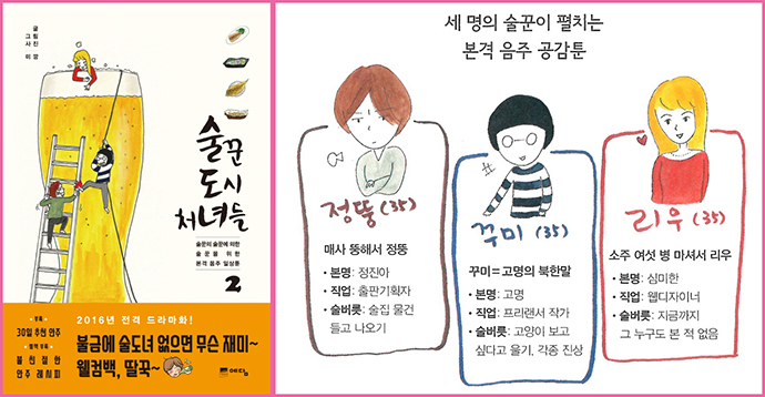 술꾼도시여자들-원작만화