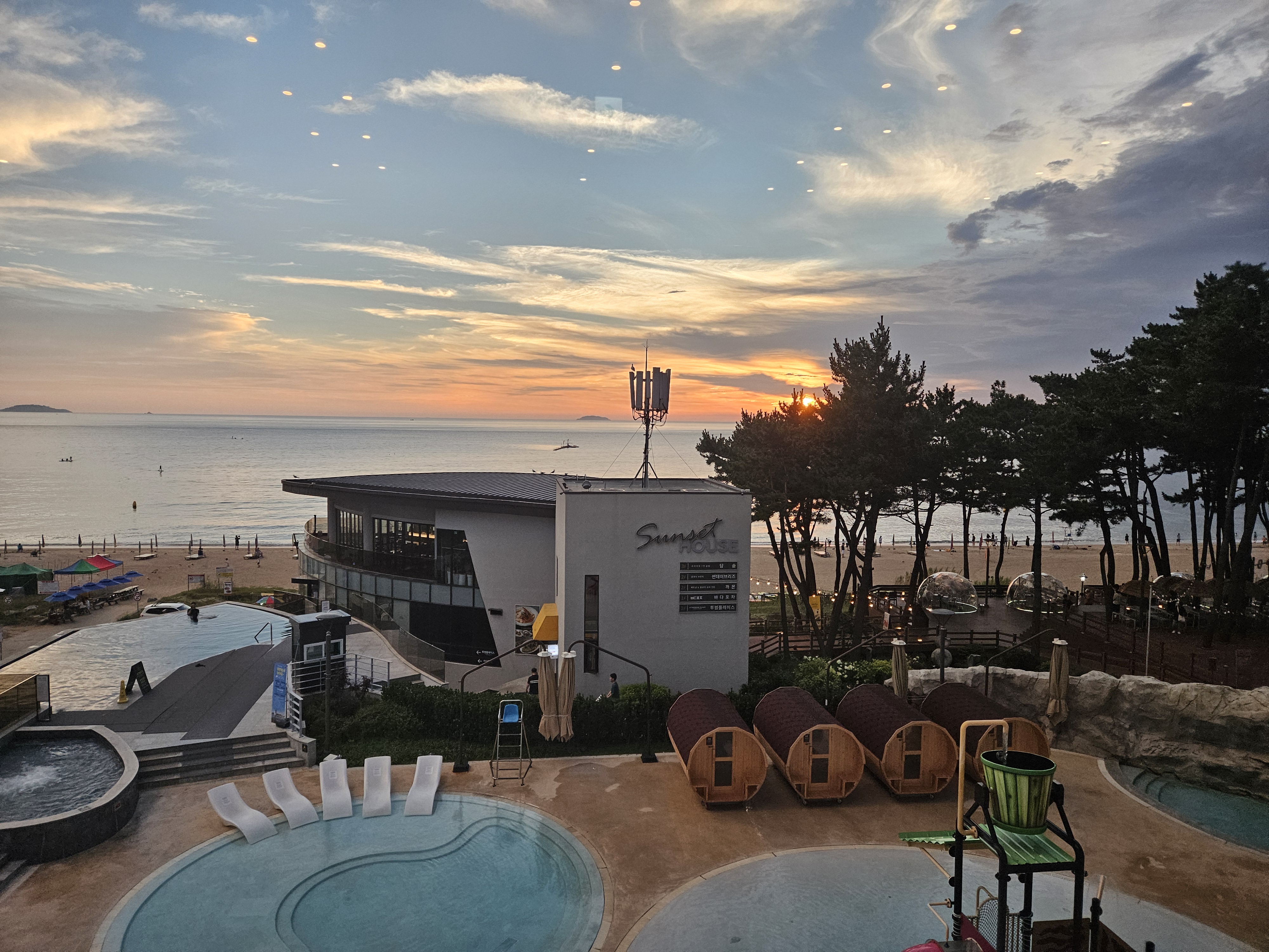 아일랜드 리솜 - 더테이블 - 일몰 with 갤럭시S24