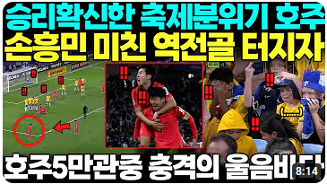 한국 호주 8강 축구 일본 반응