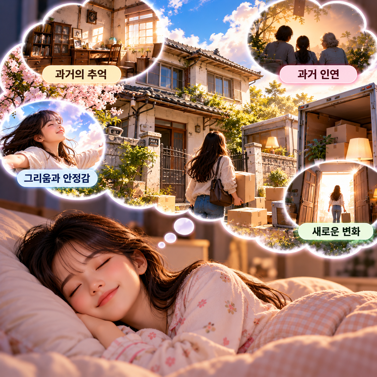 예전에 살던 집으로 이사가는 꿈