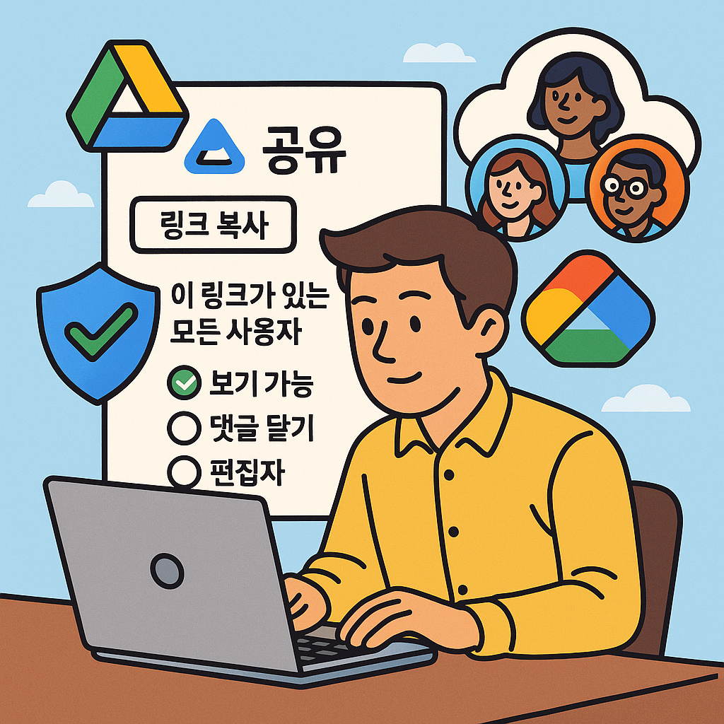 구글 드라이브 공유 링크 만들기와 권한 설정 완전 정리