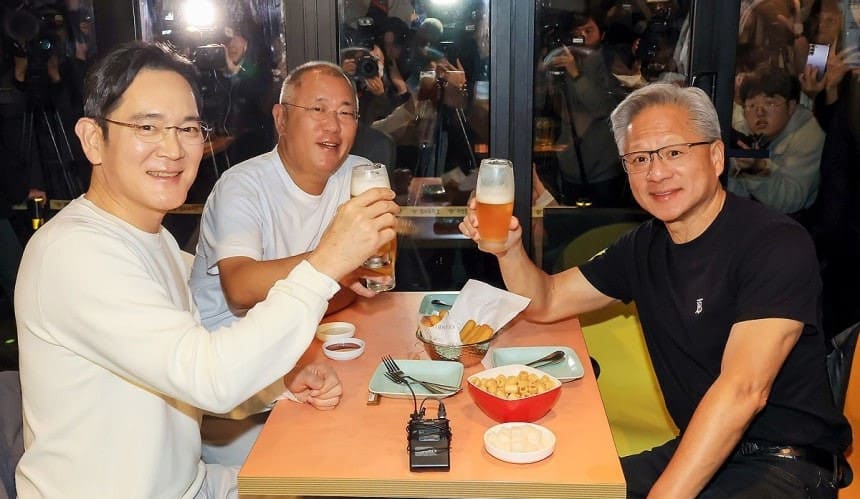 젠슨 황·이재용·정의선 치맥 회동